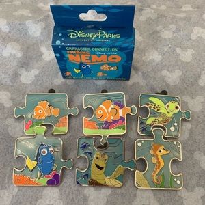 Disney Pixar Finding Nemo Character Puzzle Pins
